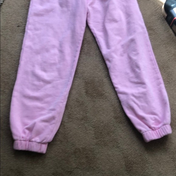 pink brandy sweatpants